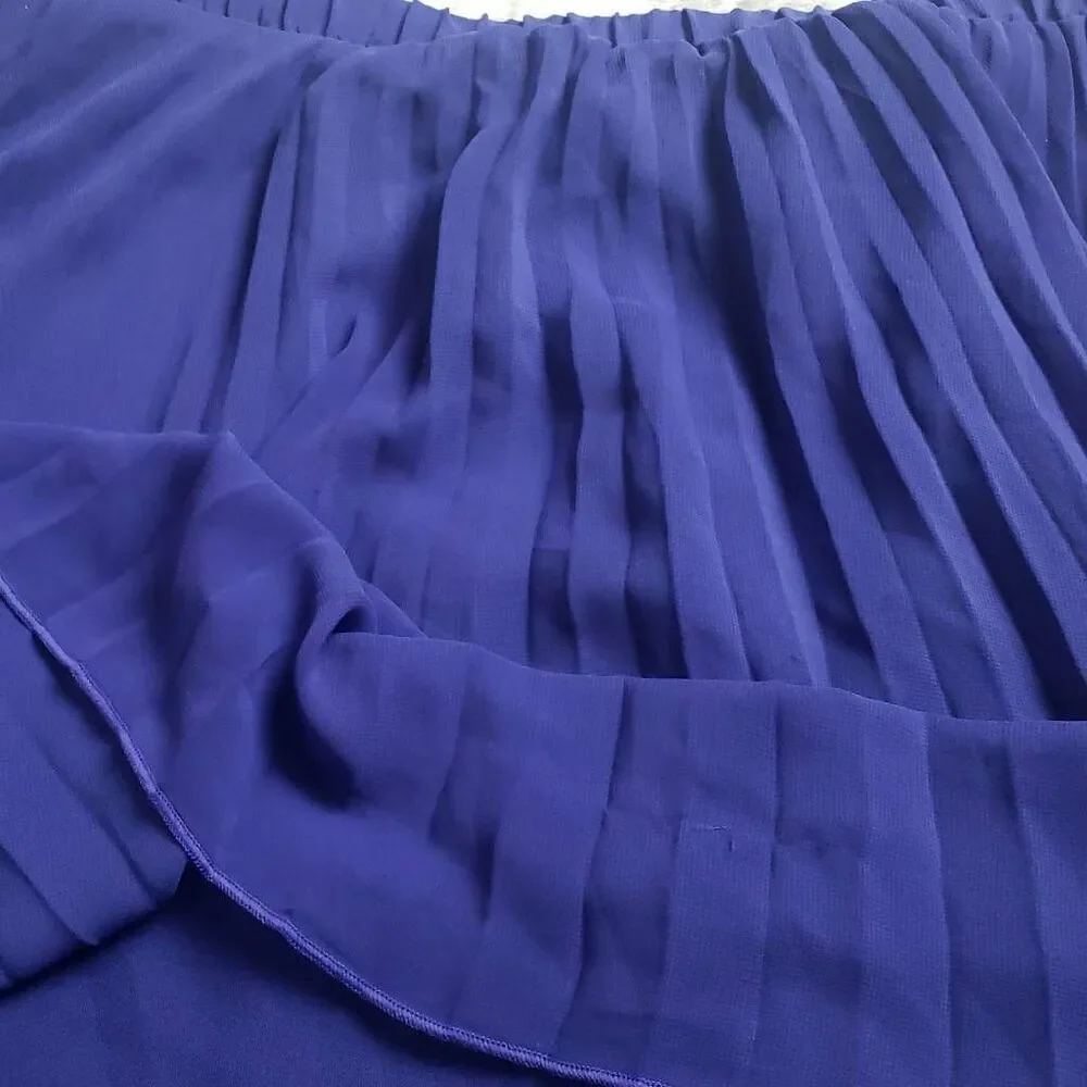 Jessica Simon Dark Purple‎ Skirt Size M
